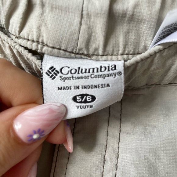 Columbia Convertible Cargo Pants Size 5/6 - Picture 10 of 13